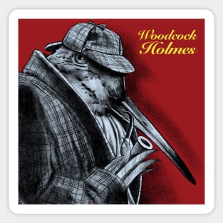 Woodcock Holmes Sticker